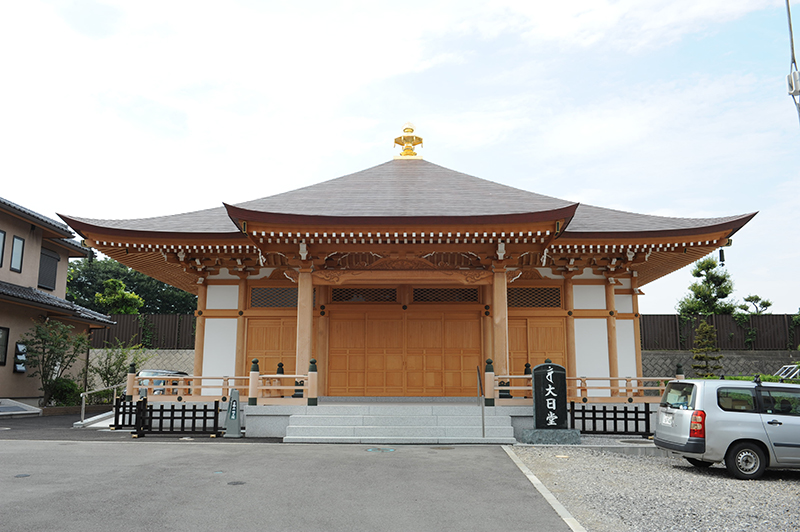 大日堂正面　